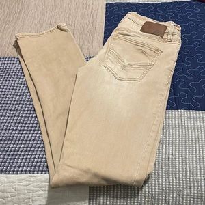 BKE Jake Straight jeans. Tan. 30x36